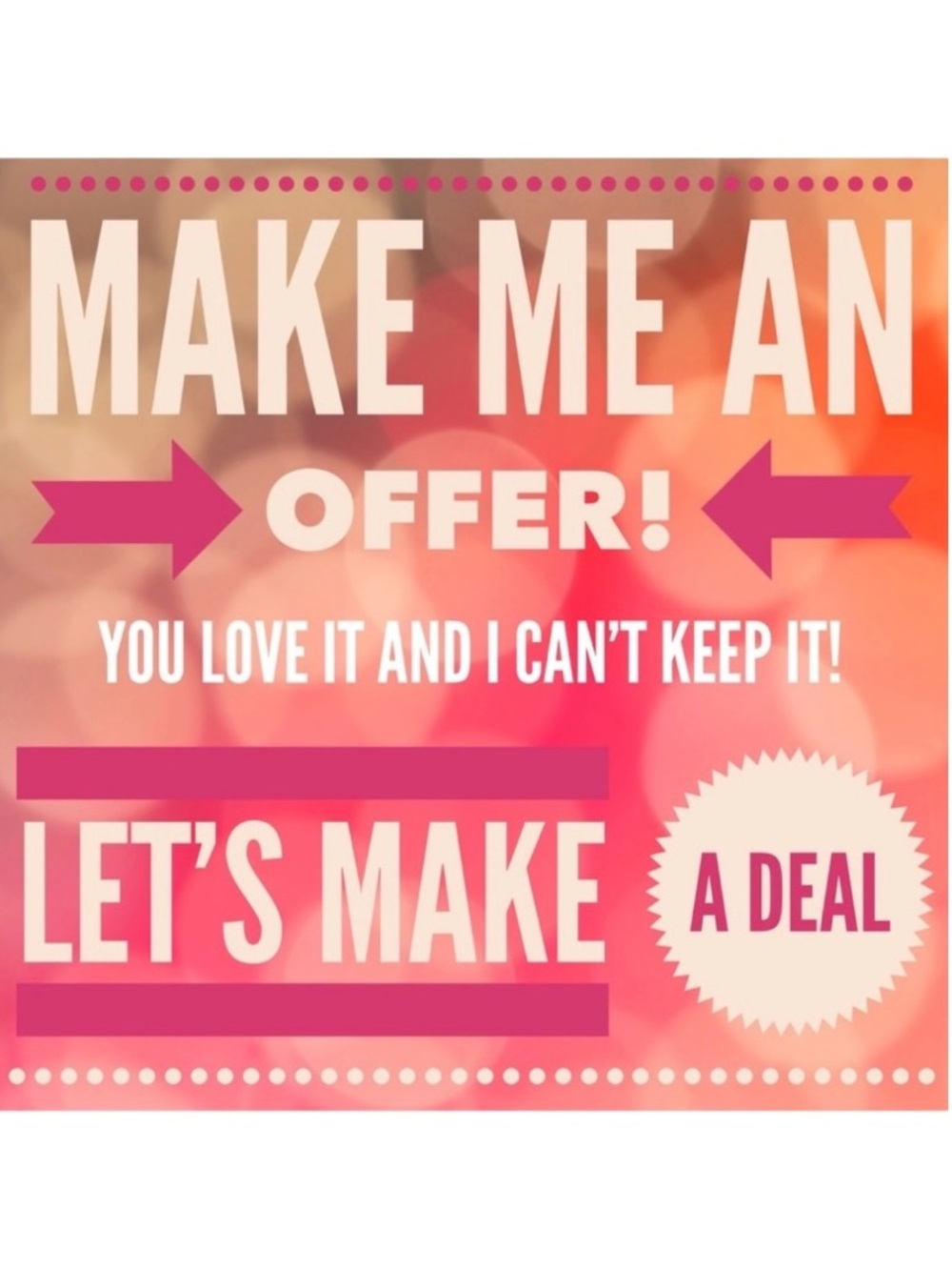 All Offers Accepted or Countered!